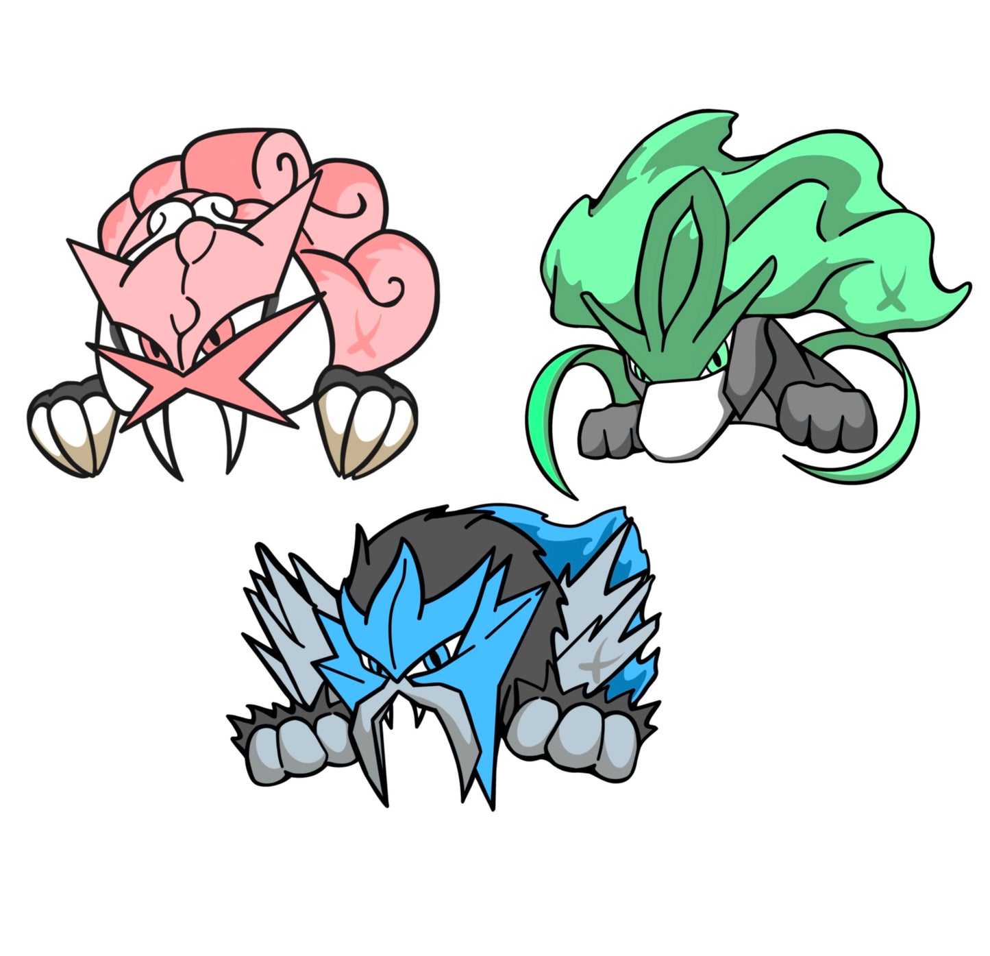 TRIO PACK FRAGMENTS WHAAA