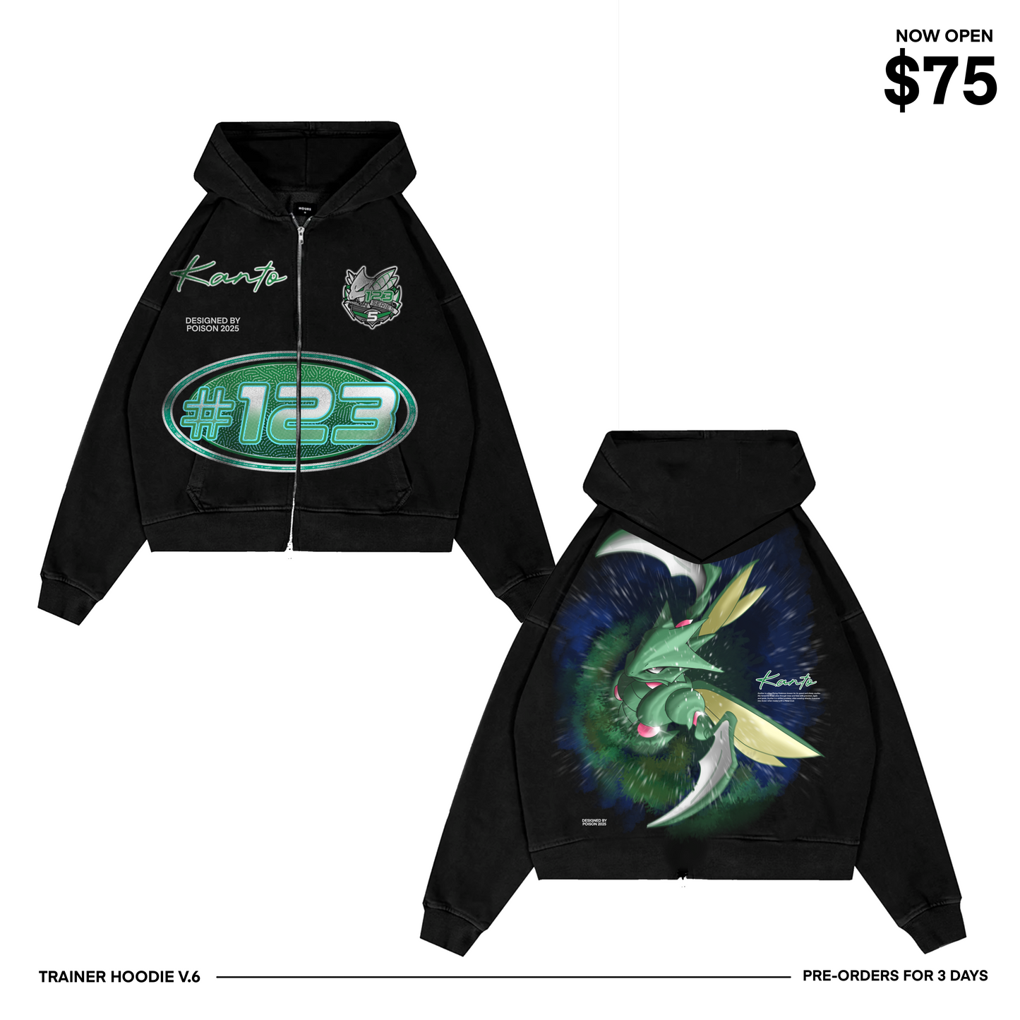 TRAINER V.5 ZIP-UPS (PRE-ORDERS)